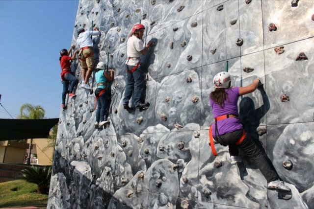 Escalada en grupo